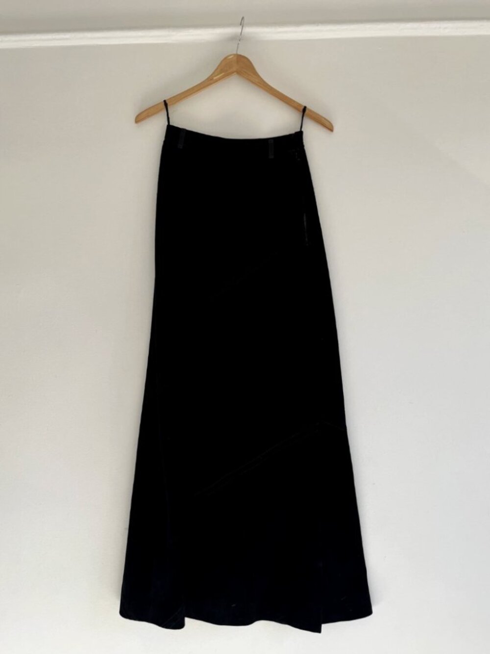 Vintage Gucci Suede Maxi-Skirt